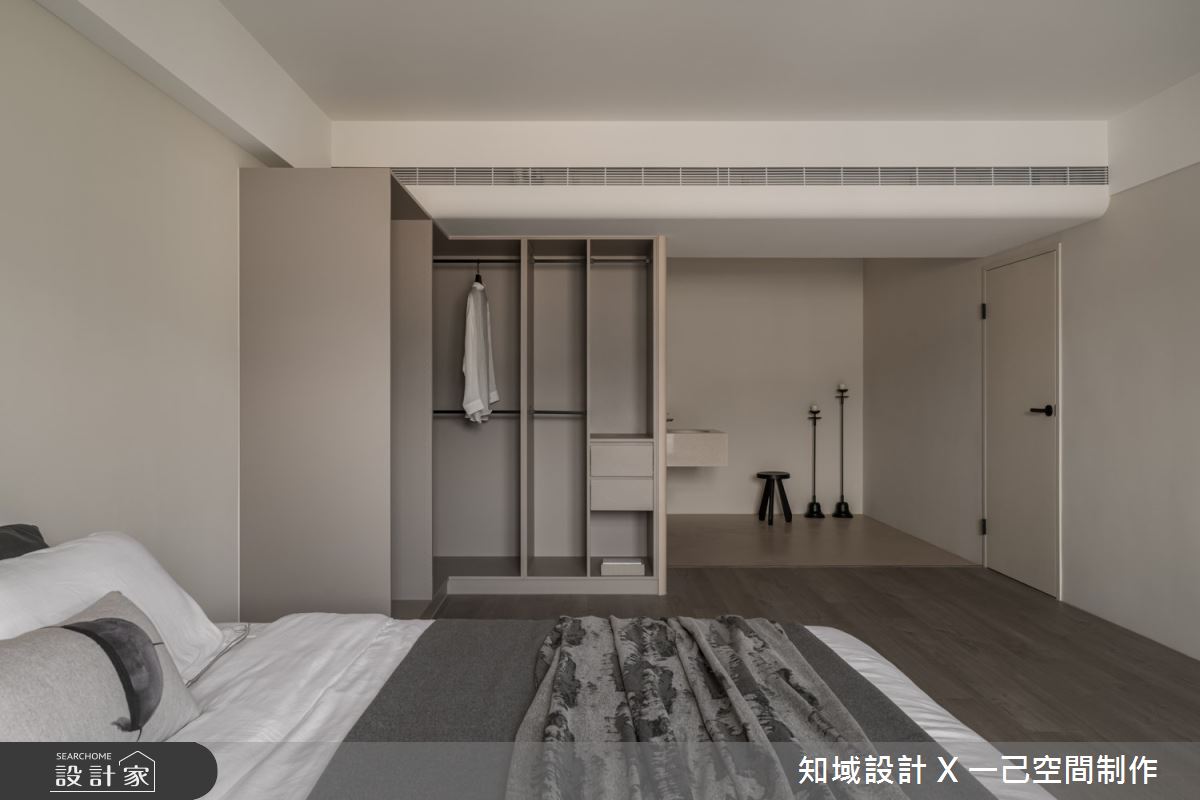 54坪中古屋(5~15年)＿簡約侘寂風臥室更衣間案例圖片＿知域設計 X 一己空間制作＿一己_槃之18