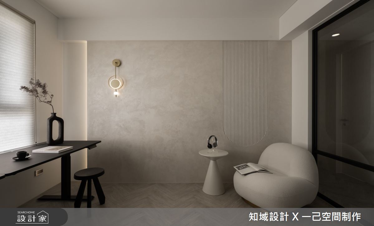 40坪中古屋(5~15年)＿現代風書房案例圖片＿知域設計 X 一己空間制作＿一己_泤之1