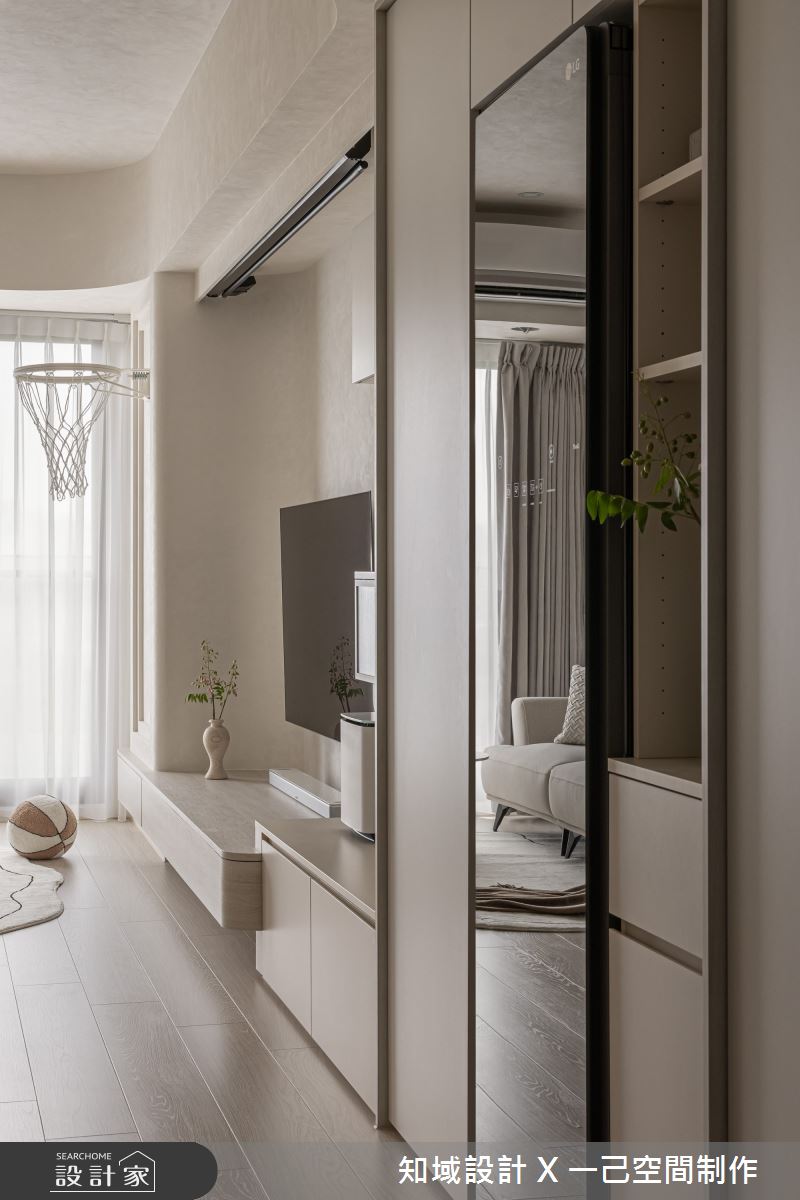 新成屋(5年以下)＿混搭風客廳案例圖片＿知域設計 X 一己空間制作＿知域_律之3