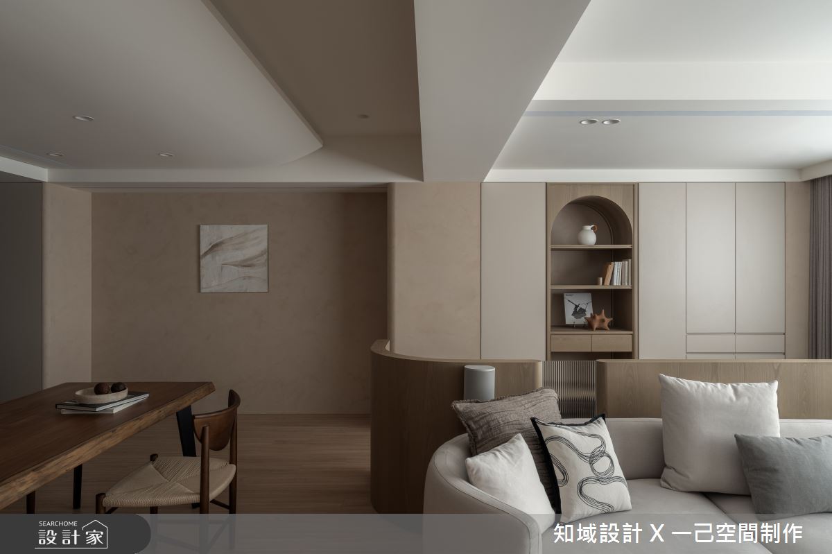 老屋(50年以上)＿混搭風客廳餐廳案例圖片＿知域設計 X 一己空間制作＿知域_延亙之8