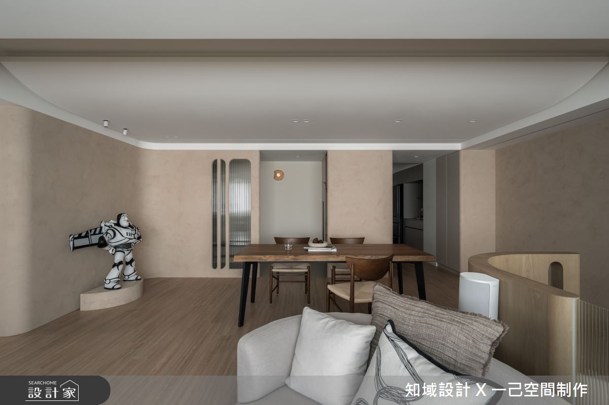 老屋(50年以上)＿混搭風客廳餐廳案例圖片＿知域設計 X 一己空間制作＿知域_延亙之6