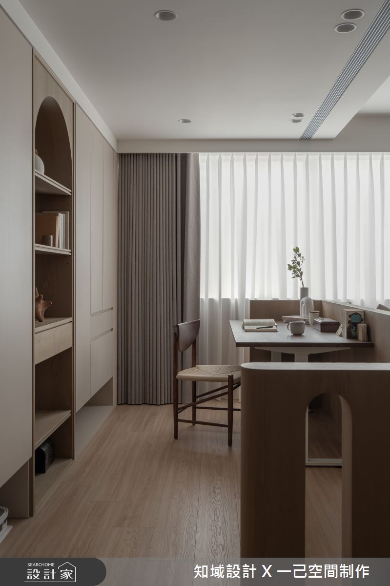 老屋(50年以上)＿混搭風書房案例圖片＿知域設計 X 一己空間制作＿知域_延亙之12
