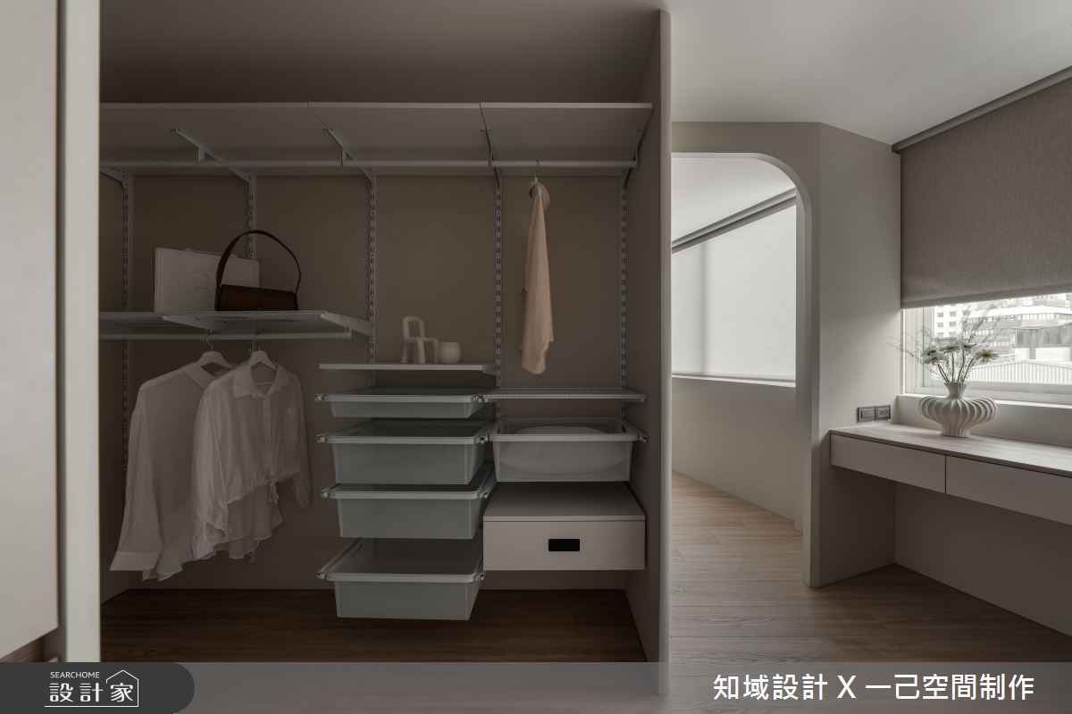 老屋(50年以上)＿混搭風更衣間案例圖片＿知域設計 X 一己空間制作＿知域_延亙之17