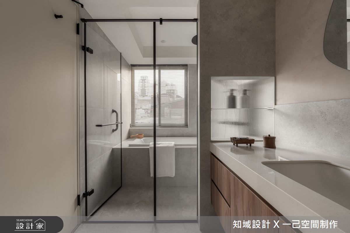 老屋(50年以上)＿混搭風浴室案例圖片＿知域設計 X 一己空間制作＿知域_延亙之18