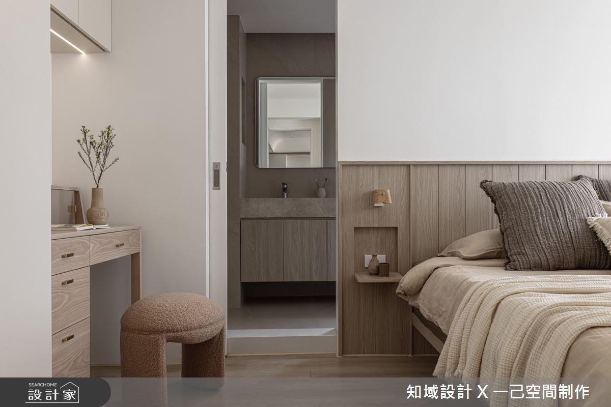 22坪新成屋(5年以下)＿北歐風臥室浴室案例圖片＿知域設計 X 一己空間制作＿知域_然之15