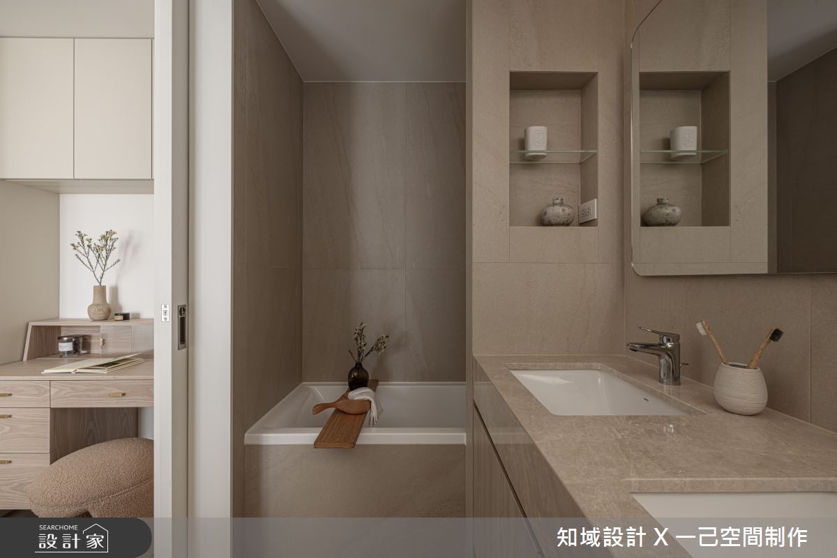 22坪新成屋(5年以下)＿北歐風浴室案例圖片＿知域設計 X 一己空間制作＿知域_然之17