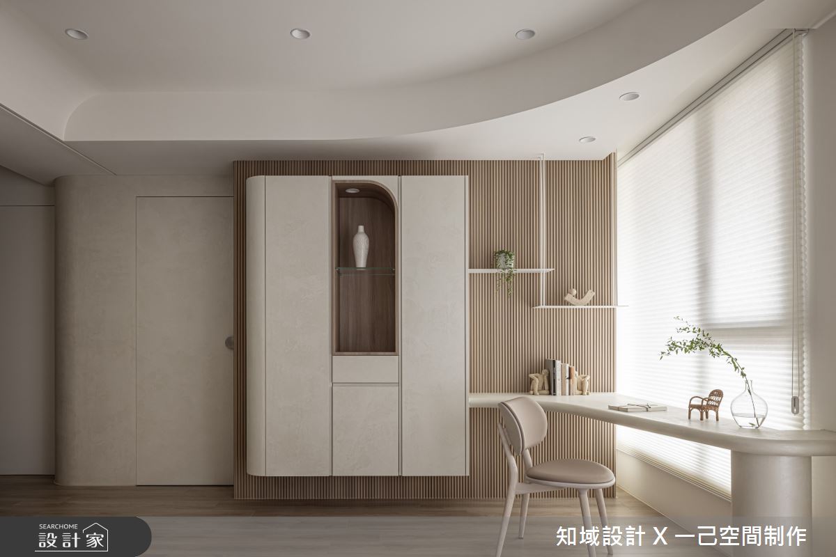 22坪新成屋(5年以下)＿北歐風書房工作區案例圖片＿知域設計 X 一己空間制作＿知域_然之4