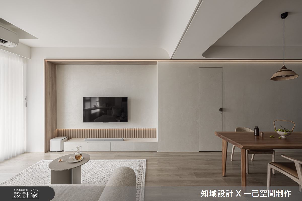 22坪新成屋(5年以下)＿北歐風客廳餐廳案例圖片＿知域設計 X 一己空間制作＿知域_然之3