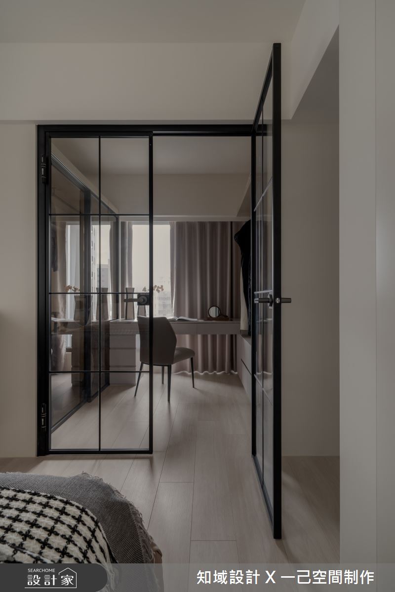 16坪新成屋(5年以下)＿混搭風臥室更衣間案例圖片＿知域設計 X 一己空間制作＿知域_姯之14