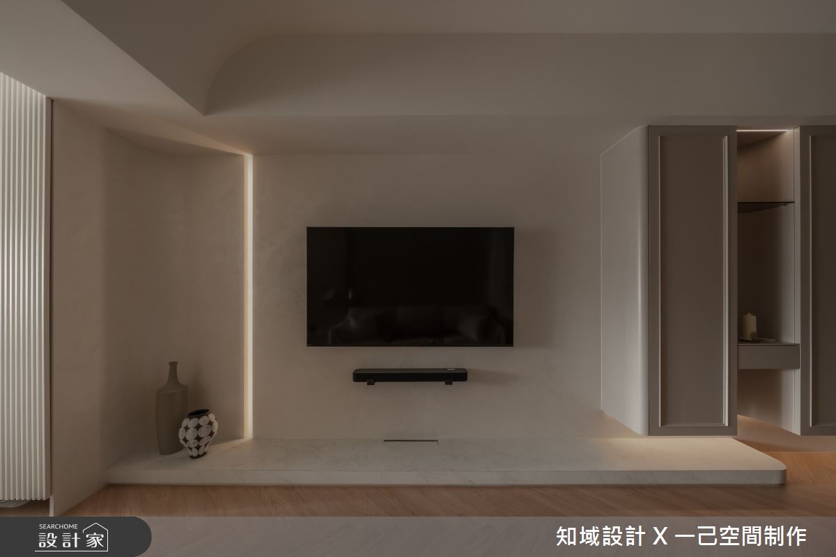 16坪新成屋(5年以下)＿混搭風客廳案例圖片＿知域設計 X 一己空間制作＿知域_姯之3