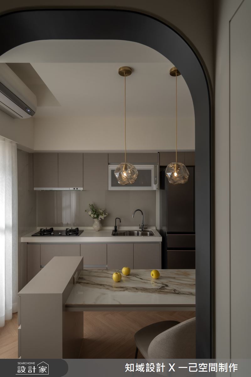 16坪新成屋(5年以下)＿混搭風餐廳廚房案例圖片＿知域設計 X 一己空間制作＿知域_姯之9