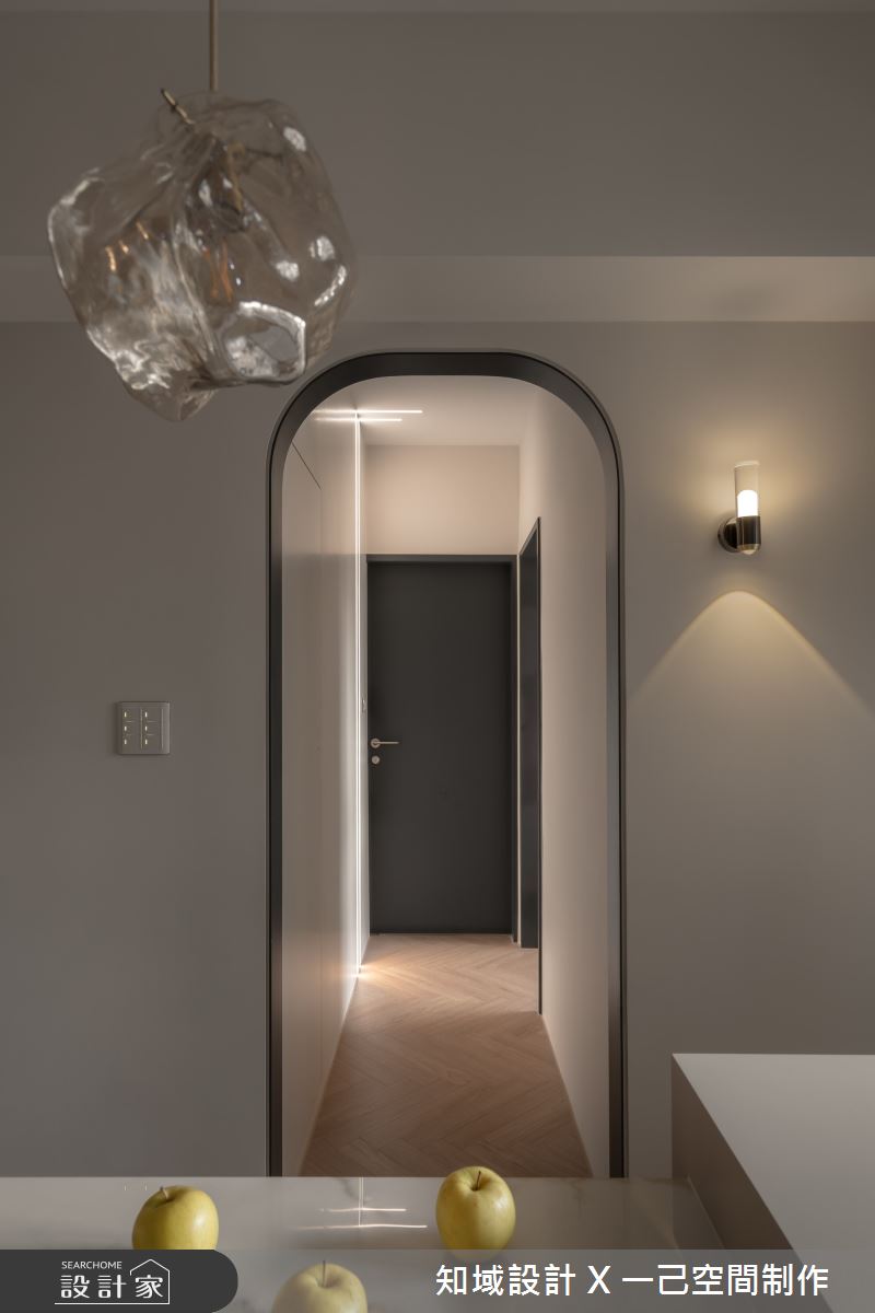 16坪新成屋(5年以下)＿混搭風走廊案例圖片＿知域設計 X 一己空間制作＿知域_姯之10