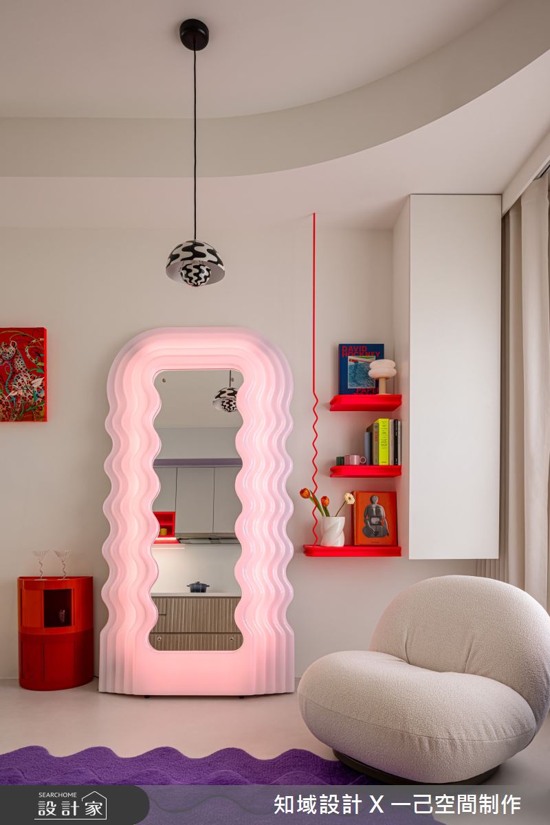 8坪中古屋(5~15年)＿曼菲斯風客廳案例圖片＿知域設計 X 一己空間制作＿知域_熠之16