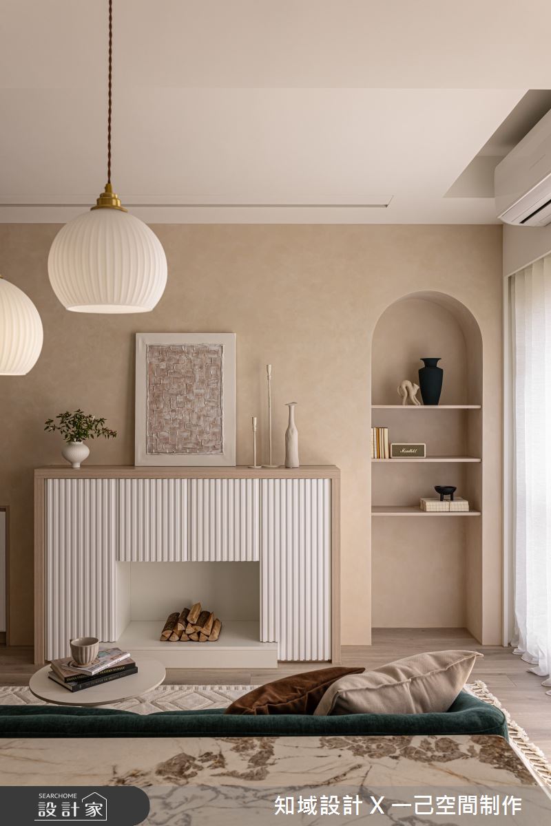 20坪新成屋(5年以下)＿北歐風客廳案例圖片＿知域設計 X 一己空間制作＿知域_嵐之5