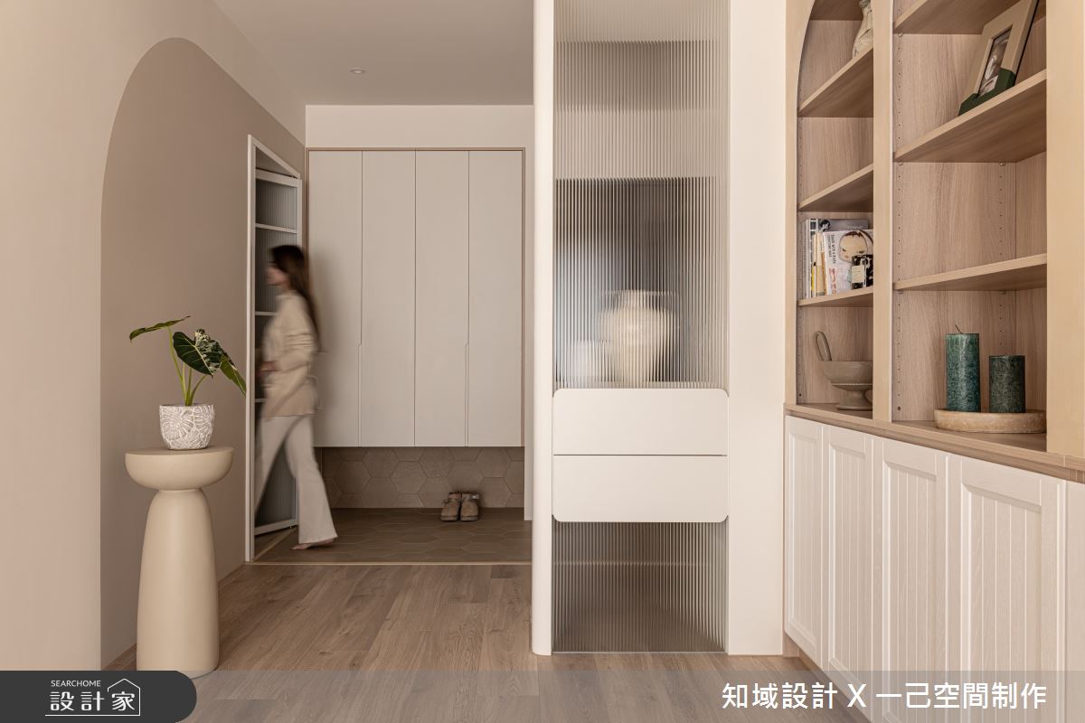 20坪新成屋(5年以下)＿北歐風玄關案例圖片＿知域設計 X 一己空間制作＿知域_嵐之2