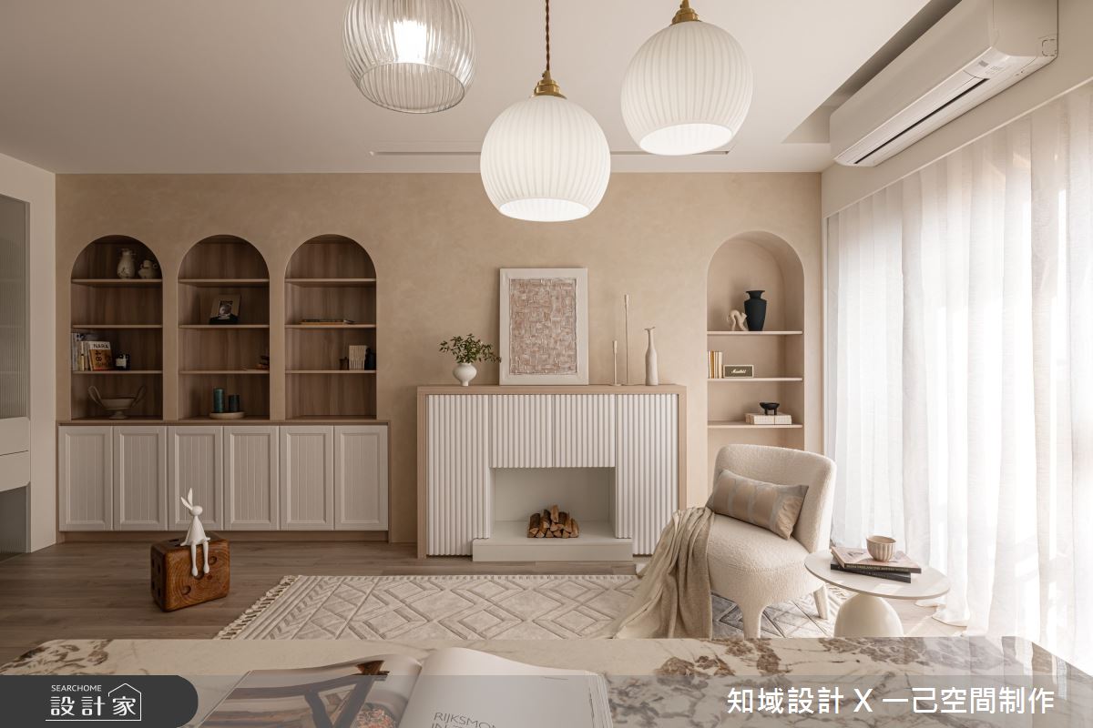 20坪新成屋(5年以下)＿北歐風客廳案例圖片＿知域設計 X 一己空間制作＿知域_嵐之12