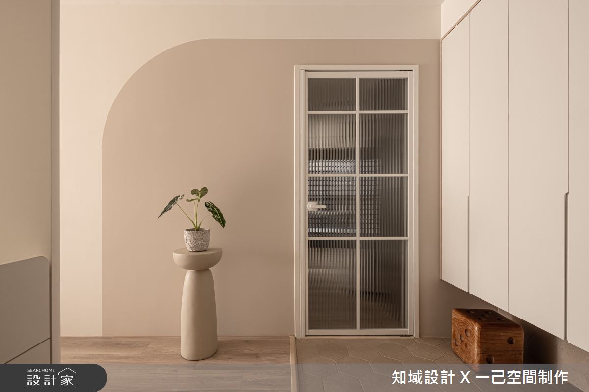 20坪新成屋(5年以下)＿北歐風玄關案例圖片＿知域設計 X 一己空間制作＿知域_嵐之1