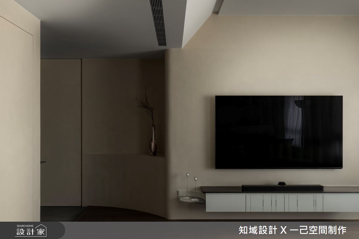 46坪中古屋(5~15年)＿混搭風客廳案例圖片＿知域設計 X 一己空間制作＿一己_旎之5