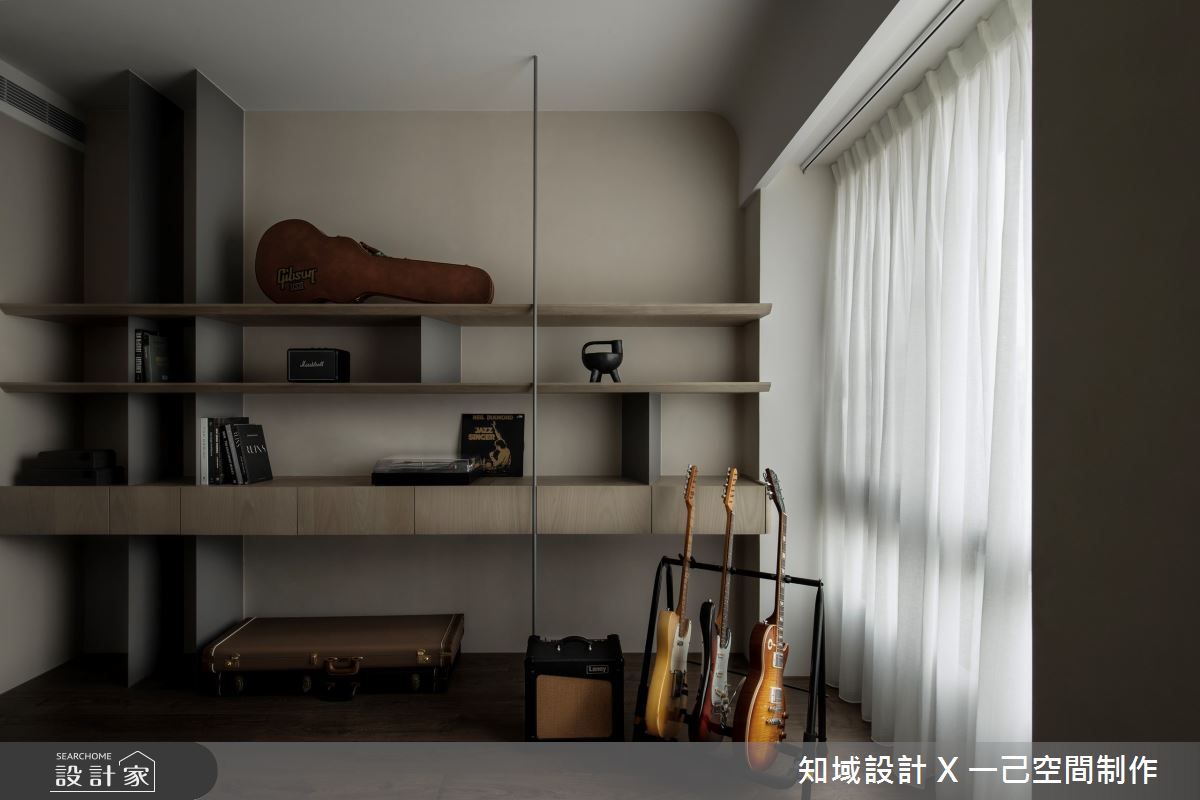 46坪中古屋(5~15年)＿混搭風書房案例圖片＿知域設計 X 一己空間制作＿一己_旎之20