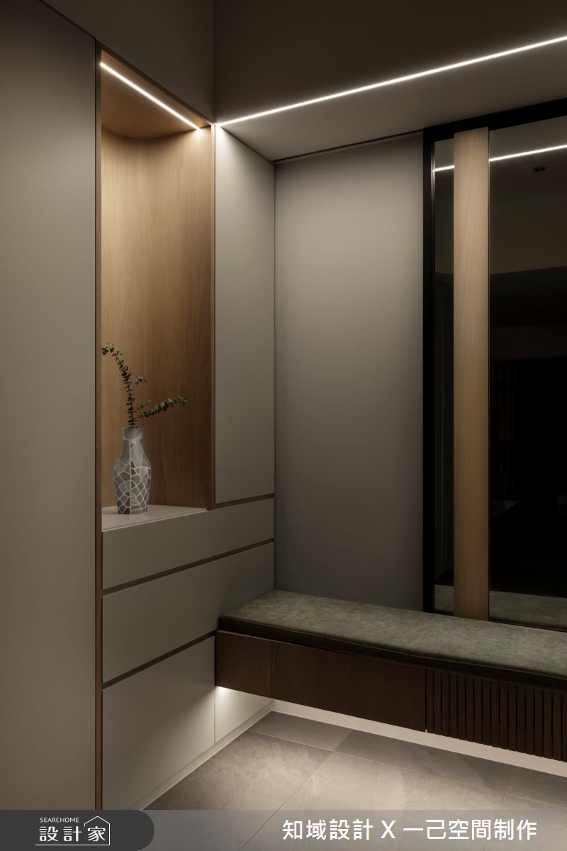 46坪中古屋(5~15年)＿混搭風玄關案例圖片＿知域設計 X 一己空間制作＿一己_旎之2