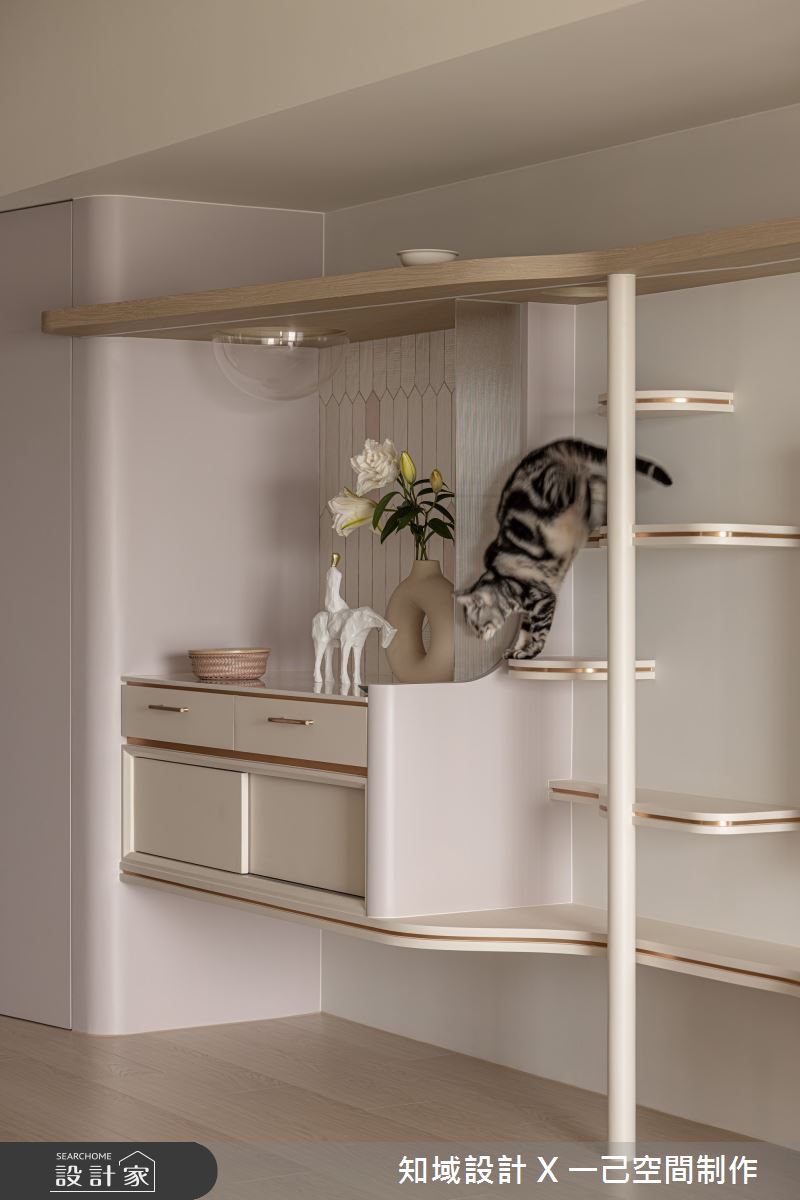 新成屋(5年以下)＿混搭風玄關案例圖片＿知域設計 X 一己空間制作＿知域_瑰之4