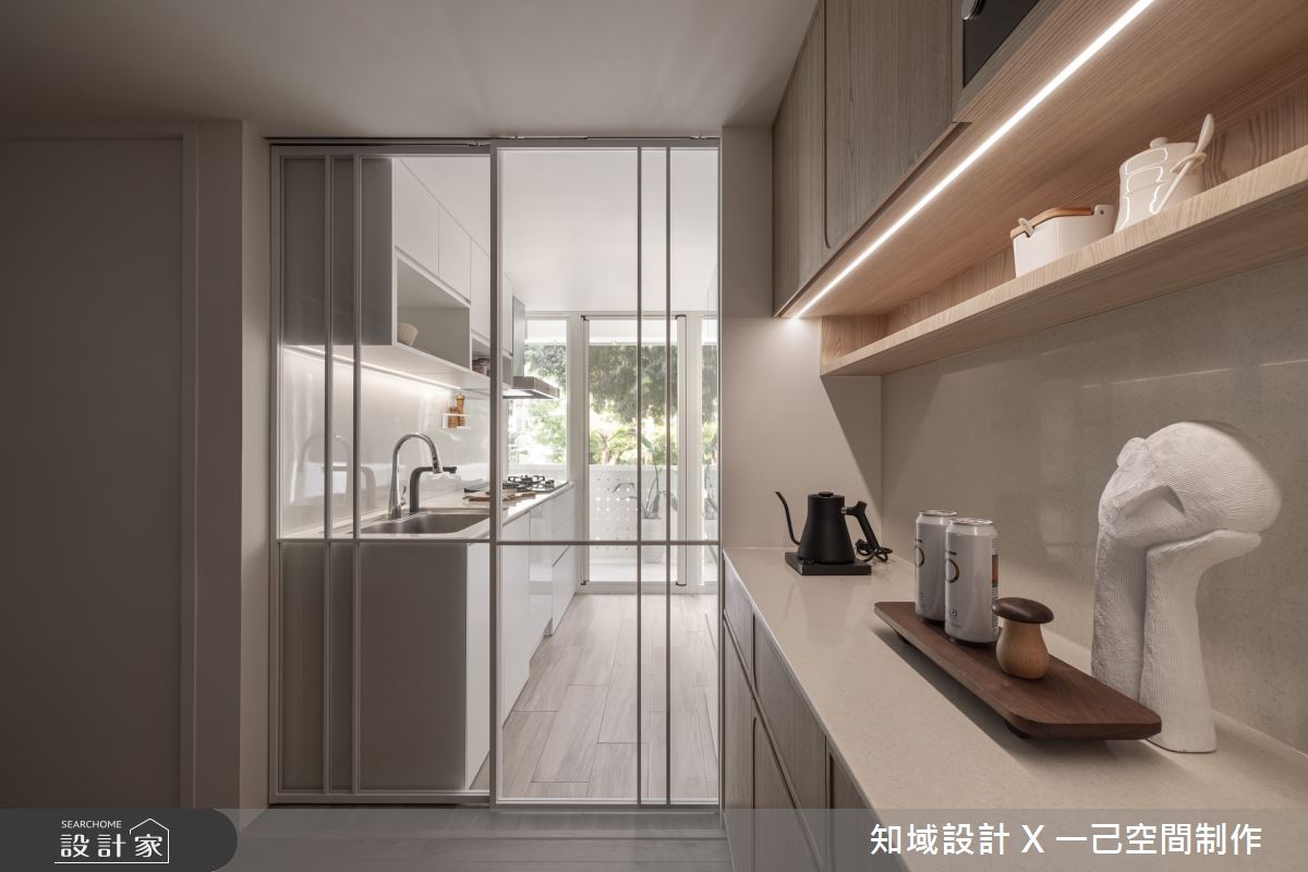 33坪中古屋(5~15年)＿北歐風廚房案例圖片＿知域設計 X 一己空間制作＿知域_枂之13