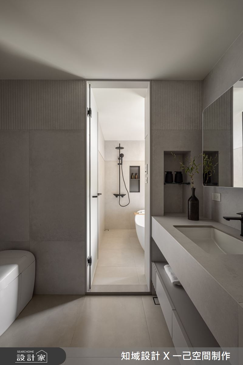 32坪新成屋(5年以下)＿混搭風浴室案例圖片＿知域設計 X 一己空間制作＿知域_棠之17
