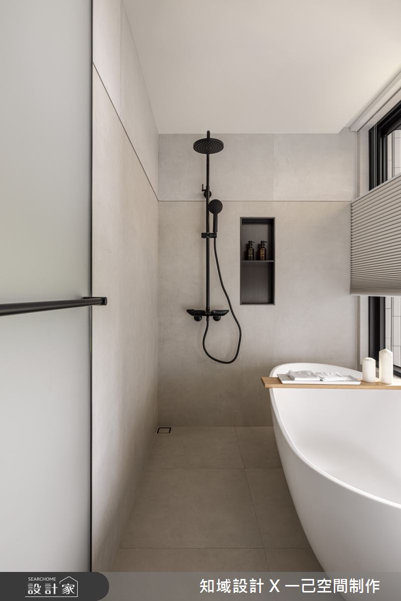 32坪新成屋(5年以下)＿混搭風浴室案例圖片＿知域設計 X 一己空間制作＿知域_棠之18