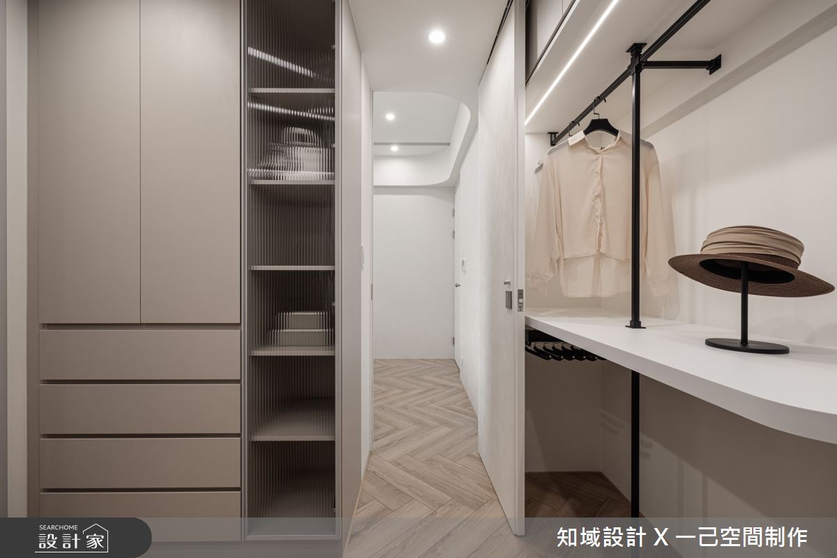 32坪新成屋(5年以下)＿混搭風更衣間案例圖片＿知域設計 X 一己空間制作＿知域_棠之15
