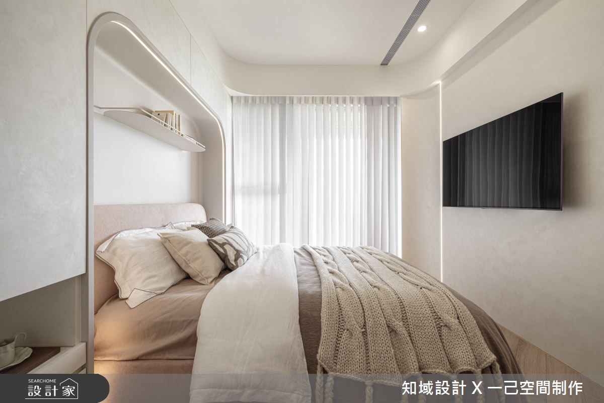 32坪新成屋(5年以下)＿混搭風臥室案例圖片＿知域設計 X 一己空間制作＿知域_棠之13
