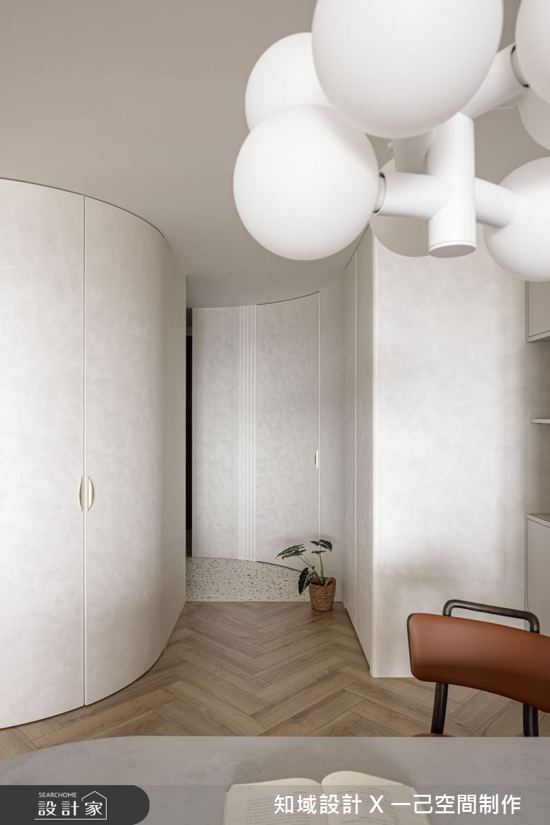 32坪新成屋(5年以下)＿混搭風玄關案例圖片＿知域設計 X 一己空間制作＿知域_棠之3