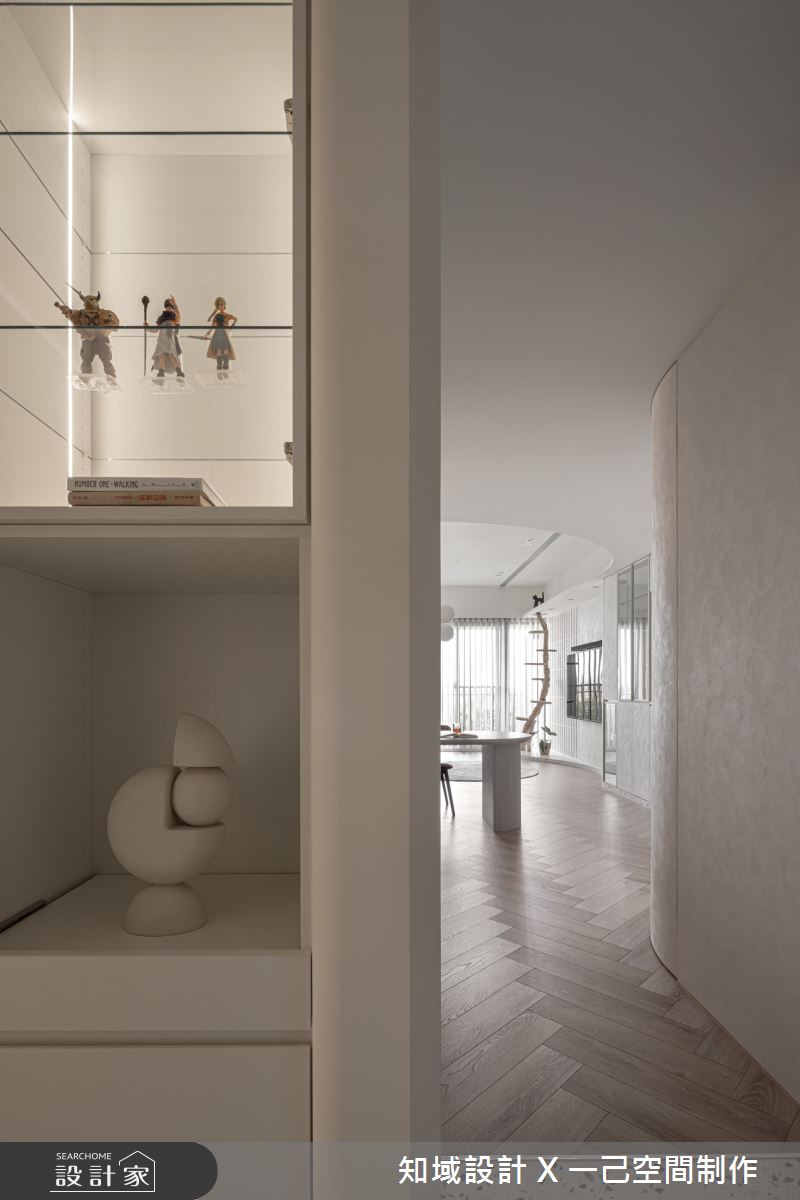 32坪新成屋(5年以下)＿混搭風玄關案例圖片＿知域設計 X 一己空間制作＿知域_棠之2