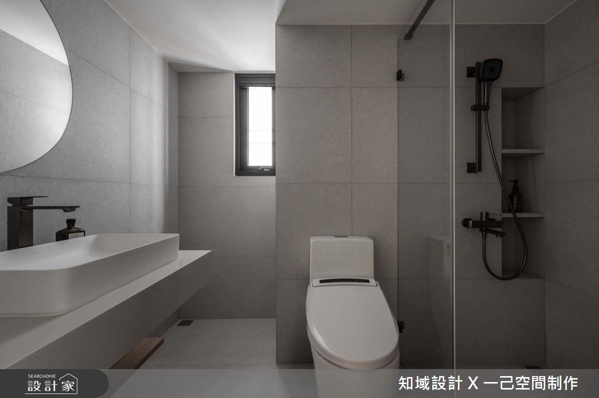 32坪老屋(31~40年)＿現代風浴室案例圖片＿知域設計 X 一己空間制作＿一己_暮澄之26