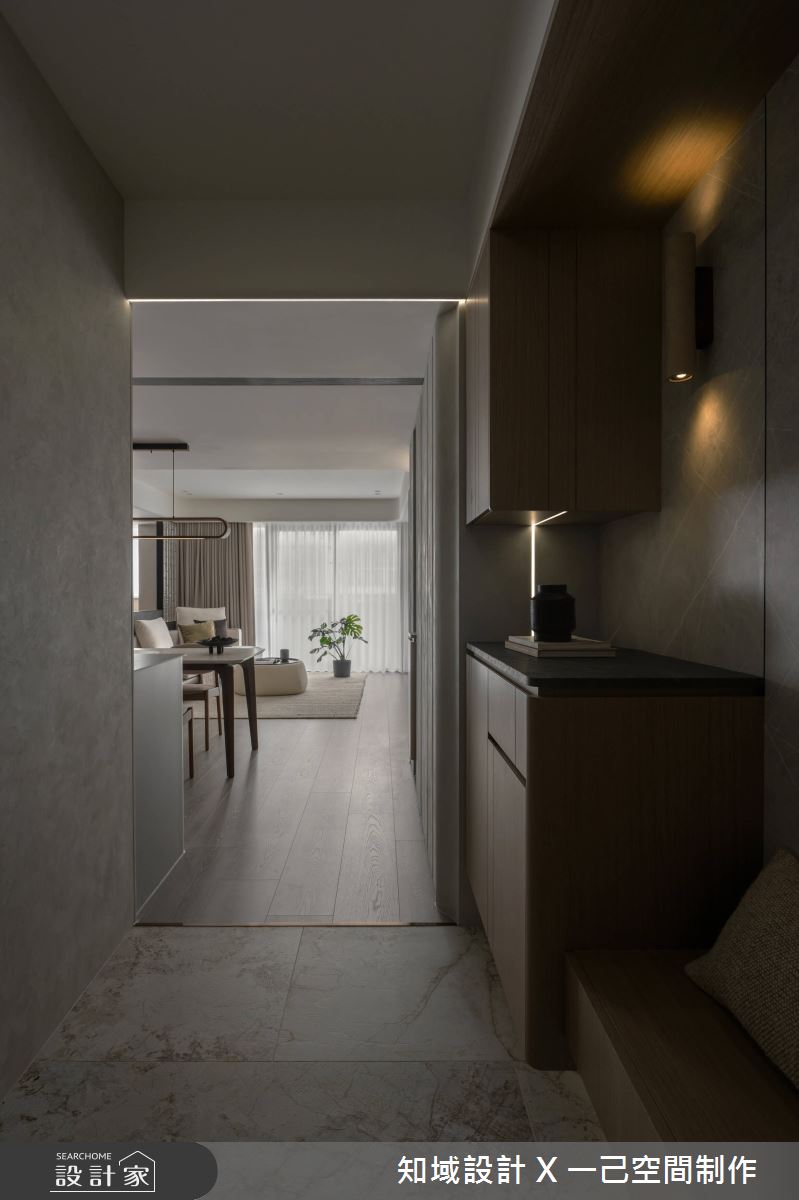 32坪老屋(31~40年)＿現代風玄關案例圖片＿知域設計 X 一己空間制作＿一己_暮澄之2