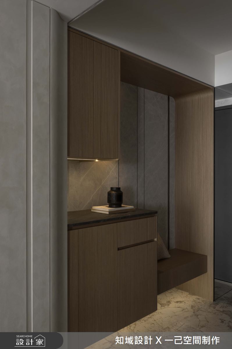 32坪老屋(31~40年)＿現代風玄關案例圖片＿知域設計 X 一己空間制作＿一己_暮澄之1