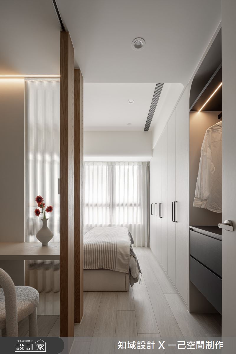 37坪新成屋(5年以下)＿混搭風臥室更衣間案例圖片＿知域設計 X 一己空間制作＿知域_簇之18