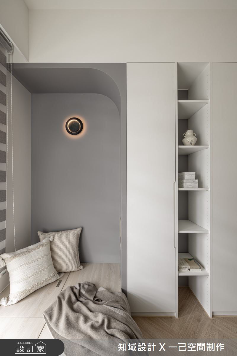 37坪新成屋(5年以下)＿混搭風書房臥榻案例圖片＿知域設計 X 一己空間制作＿知域_簇之13