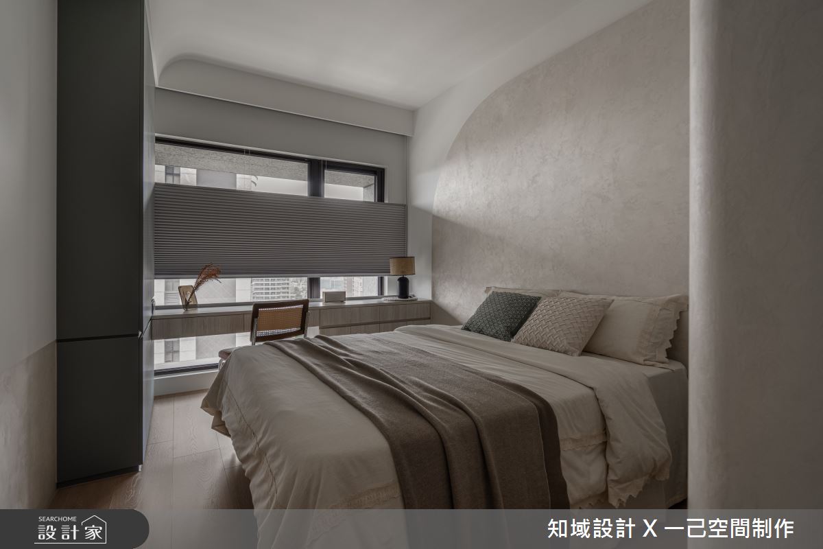 35坪毛胚屋＿侘寂風臥室案例圖片＿知域設計 X 一己空間制作＿一己_澄晤之21