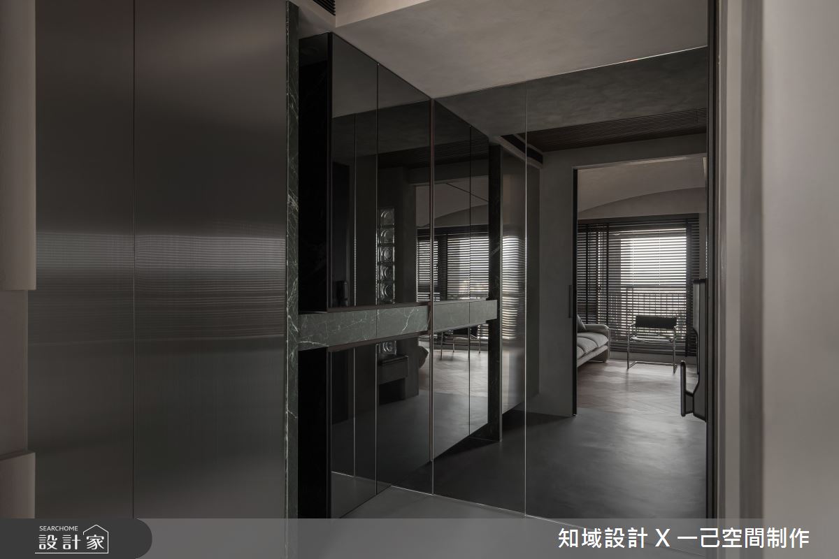 35坪毛胚屋＿侘寂風玄關案例圖片＿知域設計 X 一己空間制作＿一己_澄晤之5