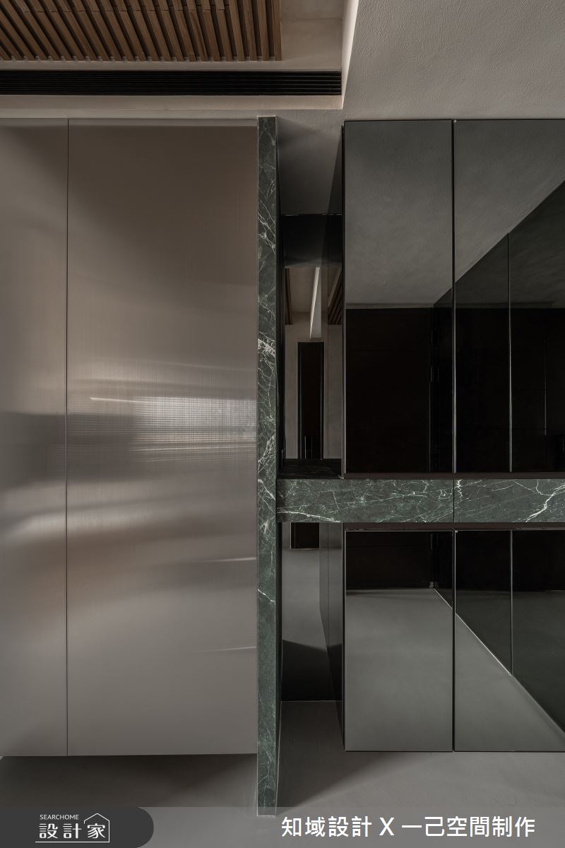 35坪毛胚屋＿侘寂風玄關案例圖片＿知域設計 X 一己空間制作＿一己_澄晤之4