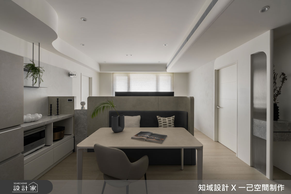 30坪新成屋(5年以下)＿混搭風餐廳案例圖片＿知域設計 X 一己空間制作＿知域_瀞之3