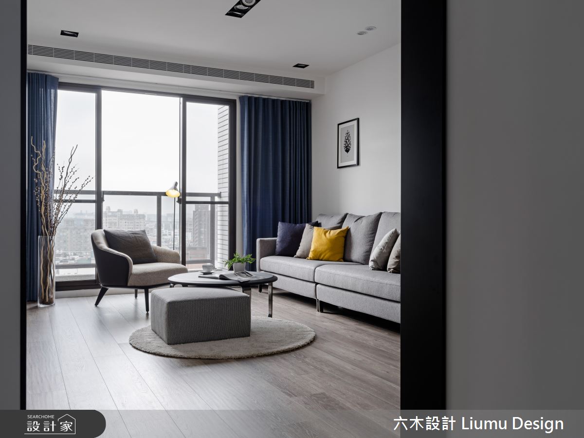 22坪新成屋(5年以下)＿北歐風客廳案例圖片＿六木設計 Liumu Design＿六木_01之2