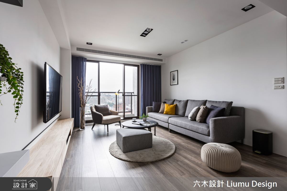 22坪新成屋(5年以下)＿北歐風客廳案例圖片＿六木設計 Liumu Design＿六木_01之8