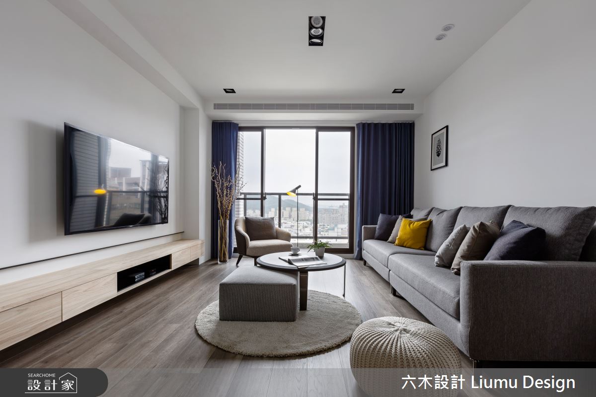 22坪新成屋(5年以下)＿北歐風客廳案例圖片＿六木設計 Liumu Design＿六木_01之9