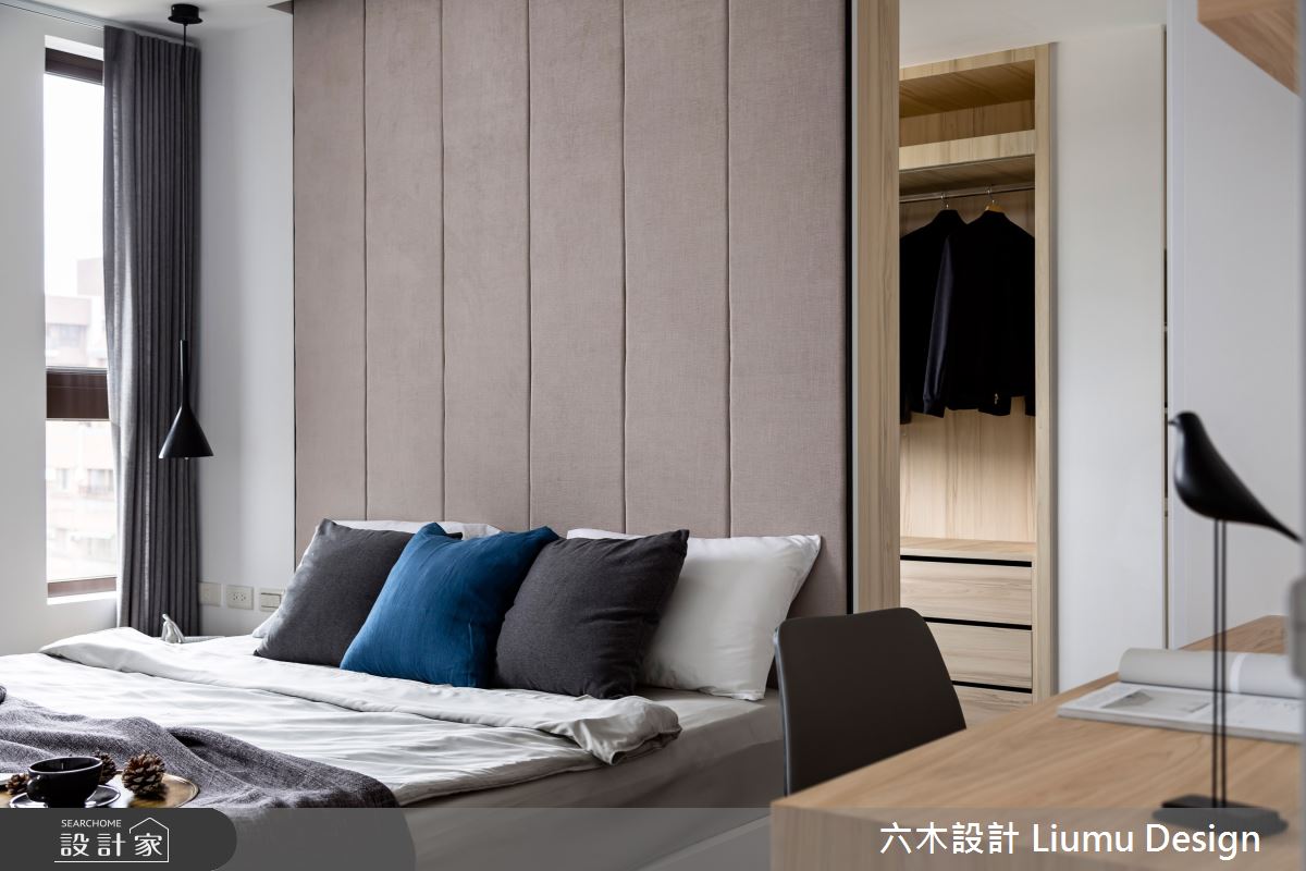 22坪新成屋(5年以下)＿北歐風臥室更衣間案例圖片＿六木設計 Liumu Design＿六木_01之18