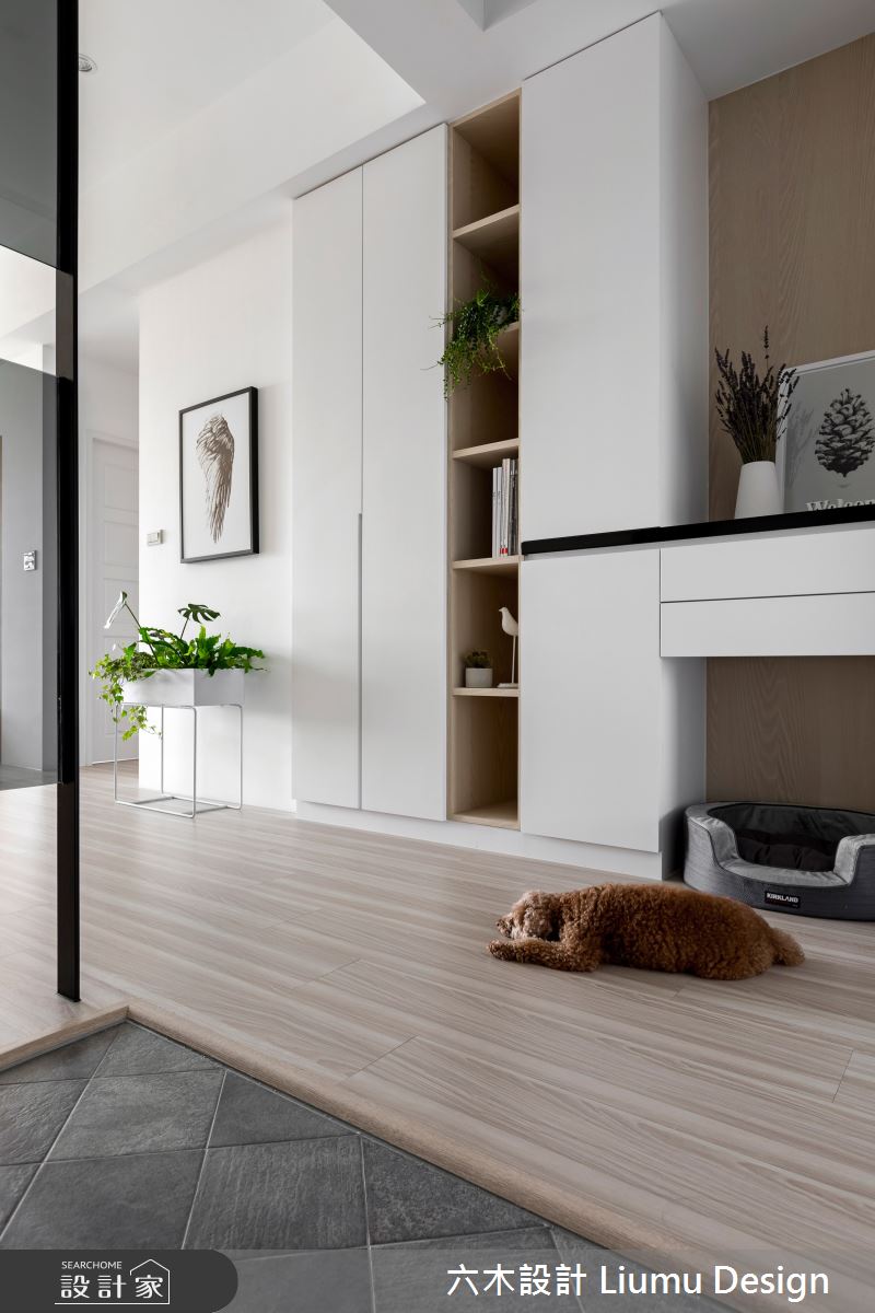32坪新成屋(5年以下)＿北歐風玄關寵物案例圖片＿六木設計 Liumu Design＿六木_02之2