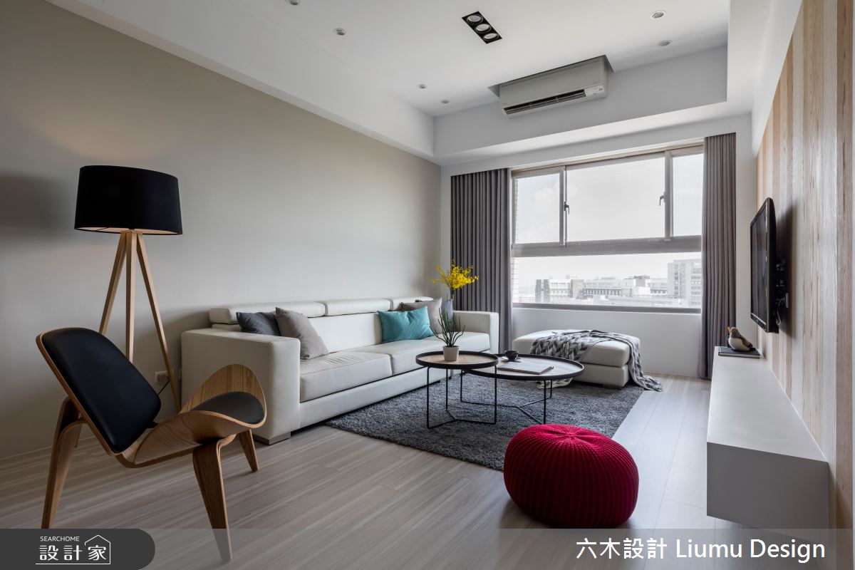 32坪新成屋(5年以下)＿北歐風客廳案例圖片＿六木設計 Liumu Design＿六木_02之8