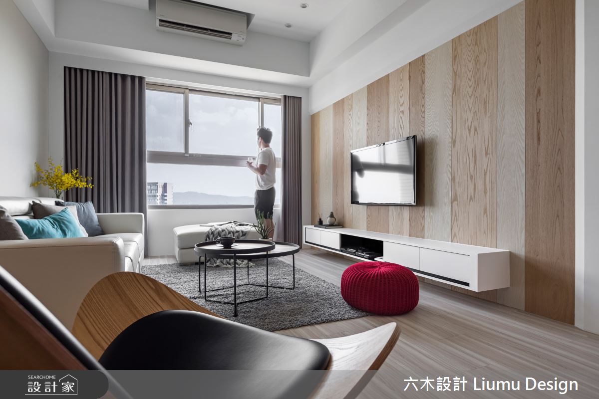 32坪新成屋(5年以下)＿北歐風客廳案例圖片＿六木設計 Liumu Design＿六木_02之13