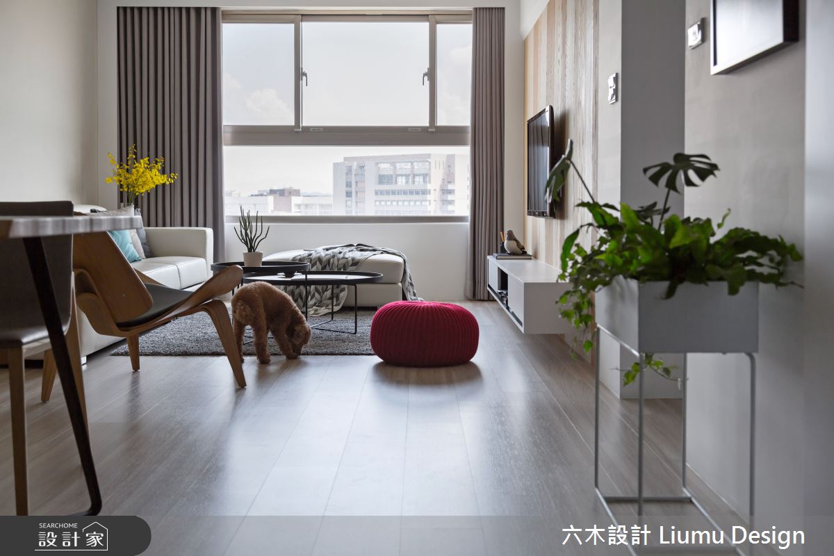 32坪新成屋(5年以下)＿北歐風客廳案例圖片＿六木設計 Liumu Design＿六木_02之7
