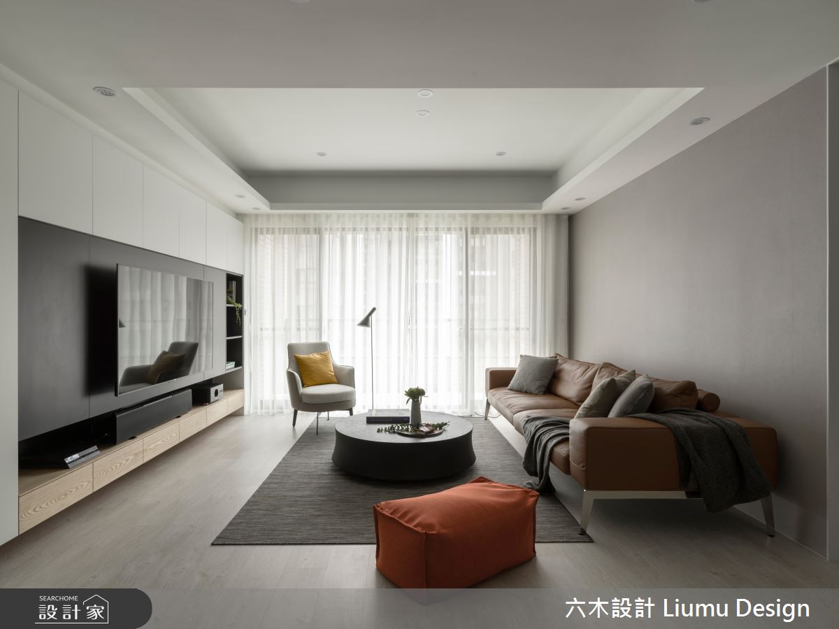 38坪中古屋(5~15年)＿現代風客廳案例圖片＿六木設計 Liumu Design＿六木_03之7